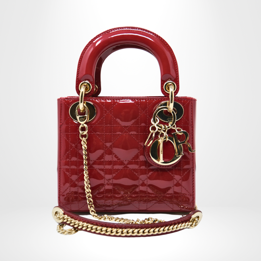 Dior Patent Mini Lady Dior - 15 Day Rental