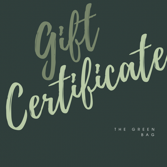 The Green Bag Gift Certificate