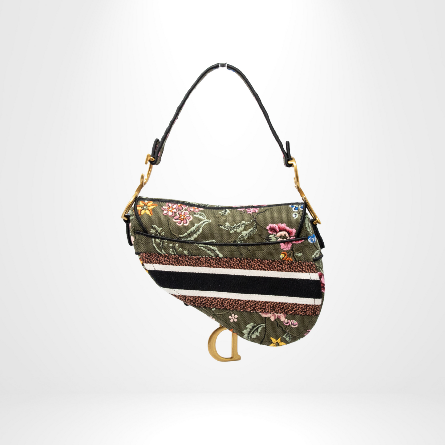 Dior Embroidered Saddle Bag - 15 Day Rental