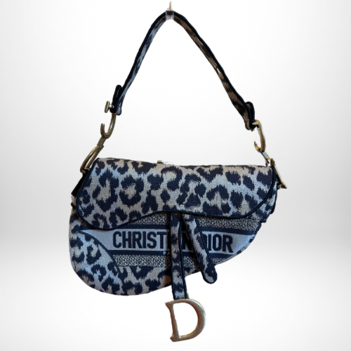 Dior Leopard Saddle Bag - 15 Day Rental