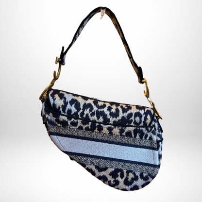 Dior Leopard Saddle Bag - 30 Day Rental